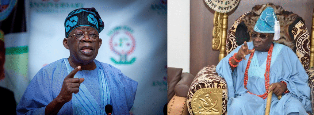 Ob Akiolu and President Tinubu